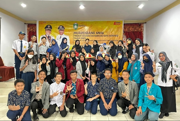 Pemkot Parepare Jaring Aspirasi Anak Lewat Musrenbang, Menuju Pembangunan Ramah Anak Berbasis Digital